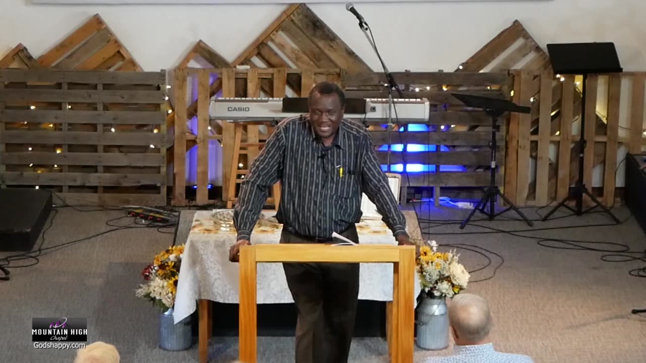 Mountain High Chapel John Mafwimbo - "Dont' be Affarid to Shed Tears" 10-06-2024