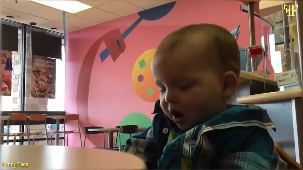 Little baby falling asleep moment video || cutest baby funny video.