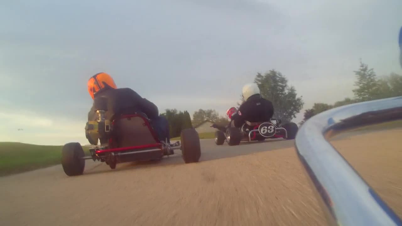 2021 - 61 Kartway's Fall Challenge - Vintage Kart Race #3 Onboard