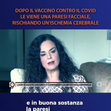 Paresi facciale in seguito alla vaccinazione.