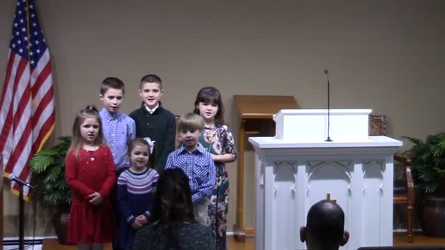 First State Childrens School Recite Proverbs 3:5-6/Sing Books Of Bible