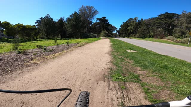 Golden Gate Park / San Francisco on a mountain bike