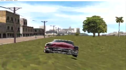 High speed chase of an expensive 1955 Chevrolet Bel Air in Havana Cuba in the game Driver 2 Part 12