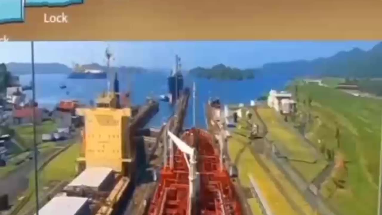 How the Panama Canal works in real time