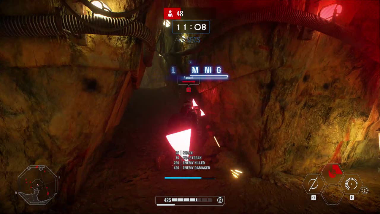 SWBF2: Arcade Onslaught Darth Maul Kessel Gameplay