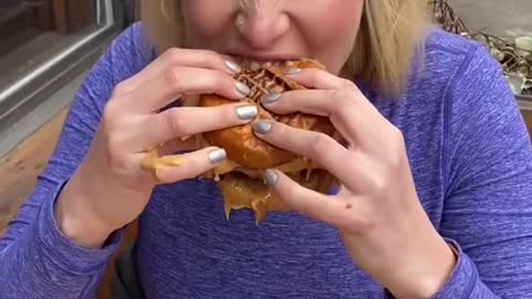 Burger and Fries Meal