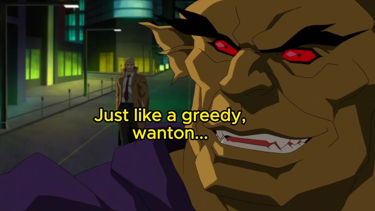 DCAMU Demon Etrigan Justice League The Flashpoint Paradox Dark Apokolips War