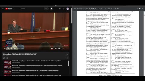 Couples react: Depp vs Heard transcripts of the trial day 12 (part 1)