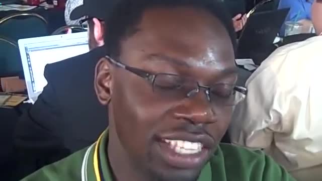 Garlin Gilchrist at Democratic Convention 2008