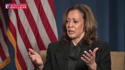 Kamala Harris interview