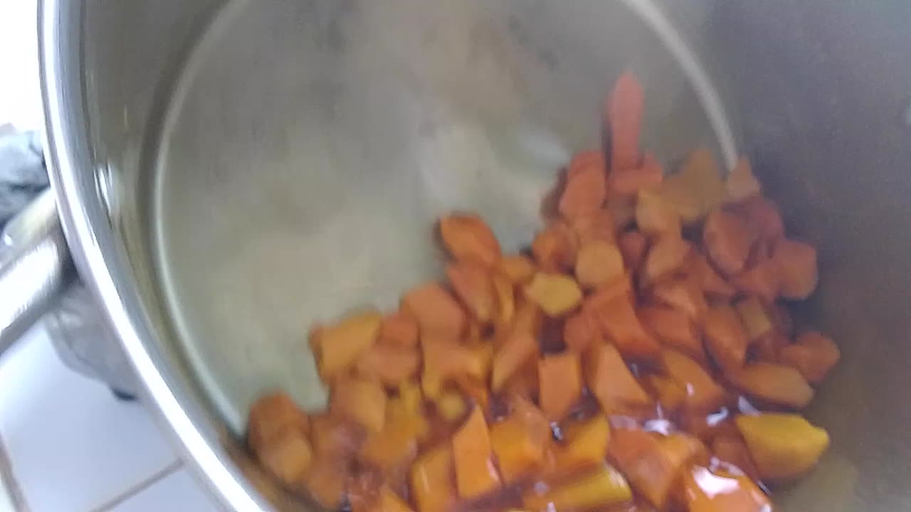 Cooking Organic Turmeric