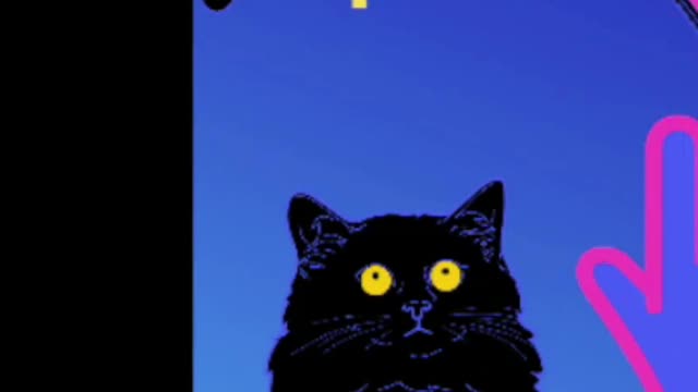 Funny Cat Swats at Extremely Patient Dog #shorts