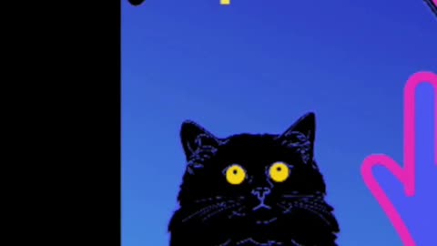 Funny Cat Swats at Extremely Patient Dog #shorts
