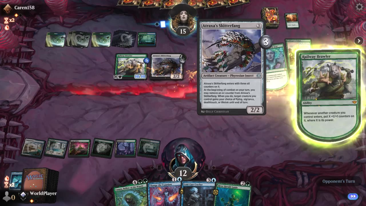 Magic the Gathering Arena: Watch me duel Pro. players in the Ranked format, Match 2 out of 3