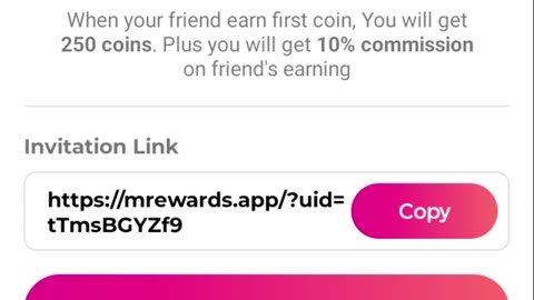 A new earning app m rewards