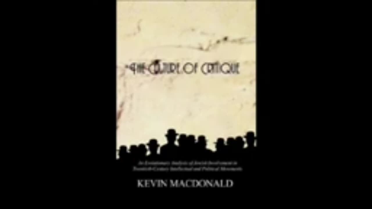 Culture of Critique Part 1 - Kevin MacDonald Audiobook