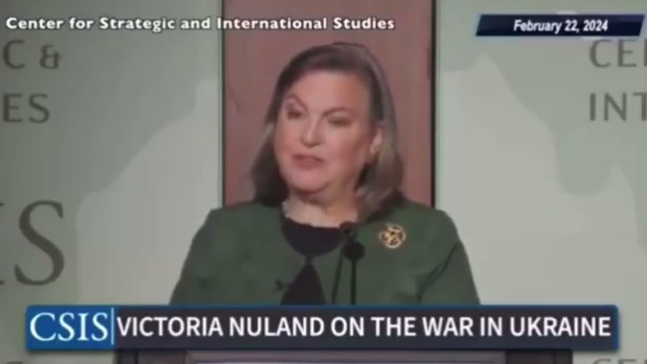 Victoria Nuland Few Weeks Ago - Putin Faces Nasty Surprises on the Battlefield