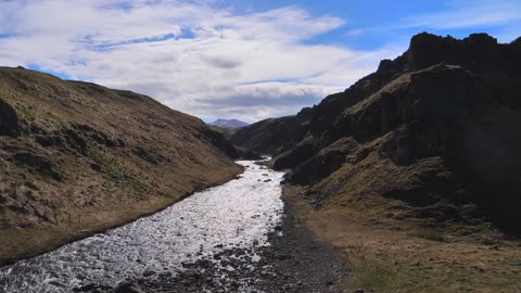 Nature.. River in Iceland