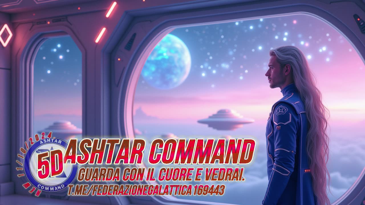 NEW 11/10/2024 - Ashtar Sheran. Guarda con il cuore e vedrai. -