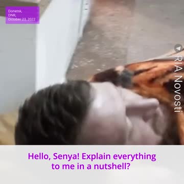 ‘Everything is cool! Thanks!’ A well-known Russian military journalist