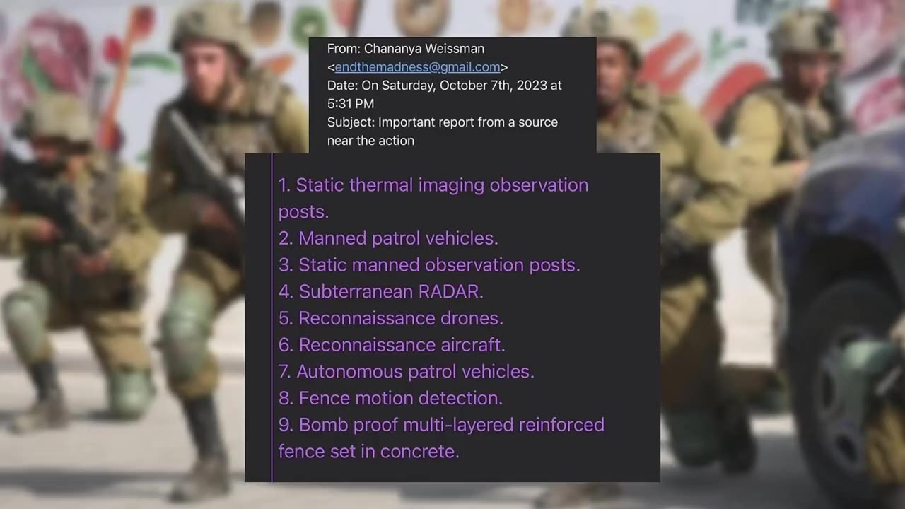 Netanyahu ordered the Israeli military to STAND DOWN during the Hamas invasion