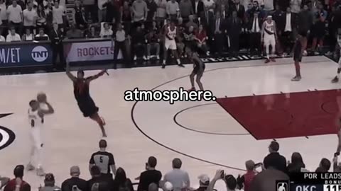 atmosphere in NBA 🤯🤯