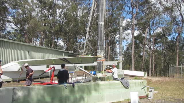 1st beam load test