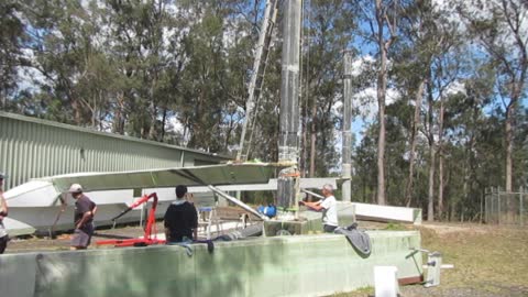 1st beam load test