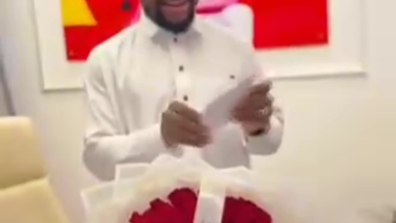 Ms Mueni Surprises Her Husband Bolo Bespoke With Ksh 300,000 On His Birthday.