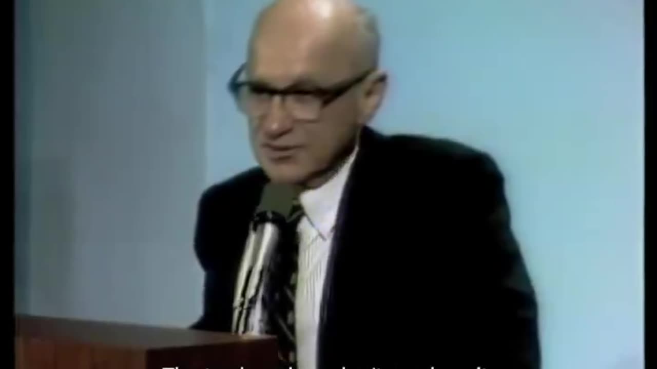 Wise words on the cause of inflation from Milton Friedman