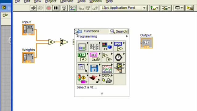 LabVIEW XOR Neural Net