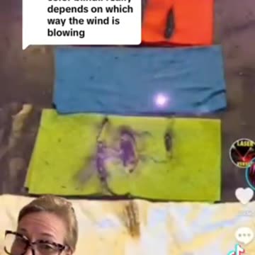 How is it possible for fire to be color blind?