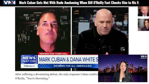 Mark Cuban gets a rude awakening when Bill O’Reilly fact checks him to his face.