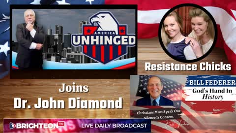 John Diamond interviews William J. Federer, Resistance Chicks