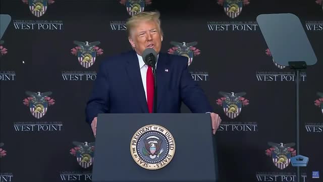 President Donald Trump Delivers West Point’s 2020 Commencement Address