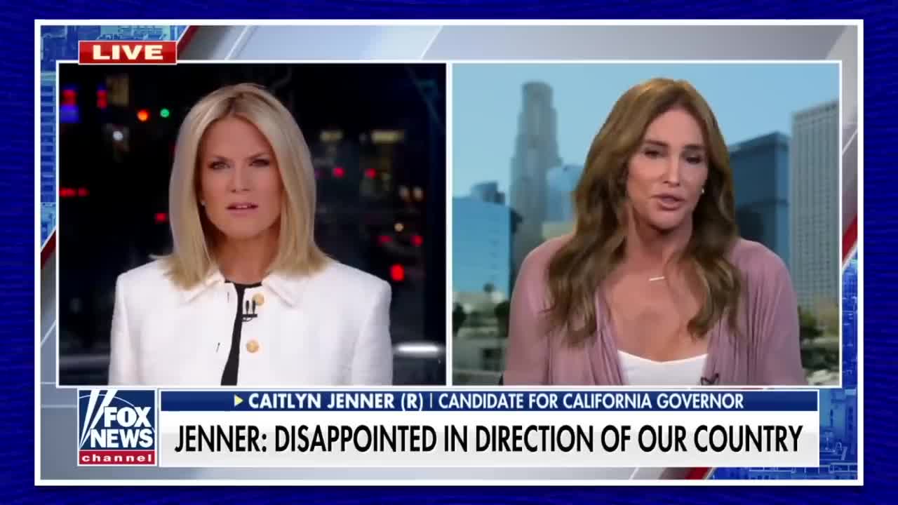 Caitlyn Jenner Cries on Fox News Because Joe Biden Bad