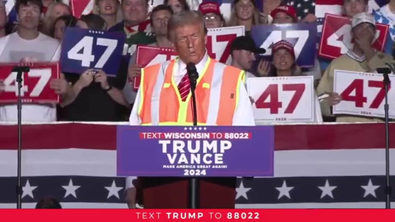 President Trump in Green Bay, WI