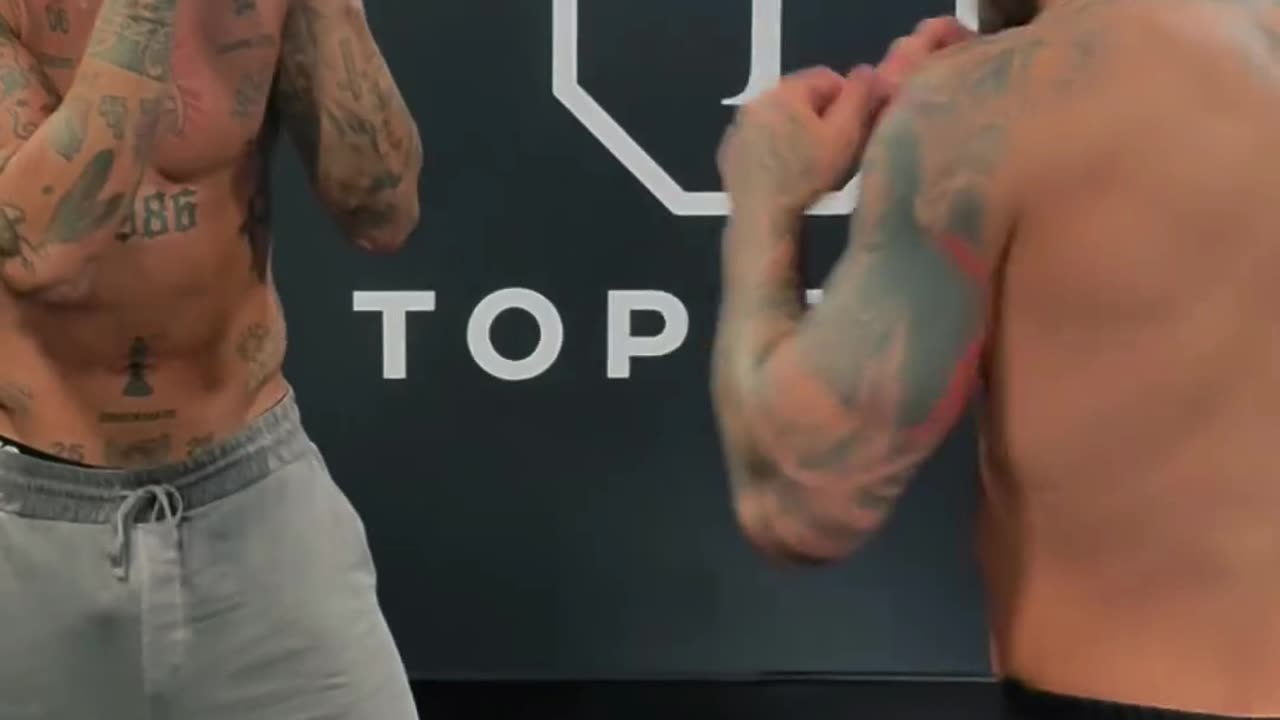 Sergio Ramos Doing Boxing Training With Ilia Topuria