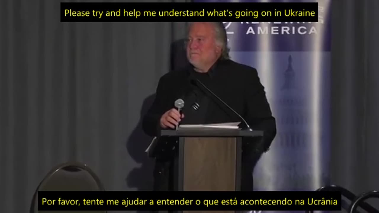 Steve Bannon Sobre A Ucrânia E O Estado Profundo: "Eles Nos Querem Em Uma Guerra Mundial.”