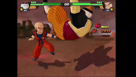 Krillin vs Android 19 Dragon Ball Z Budokai 3