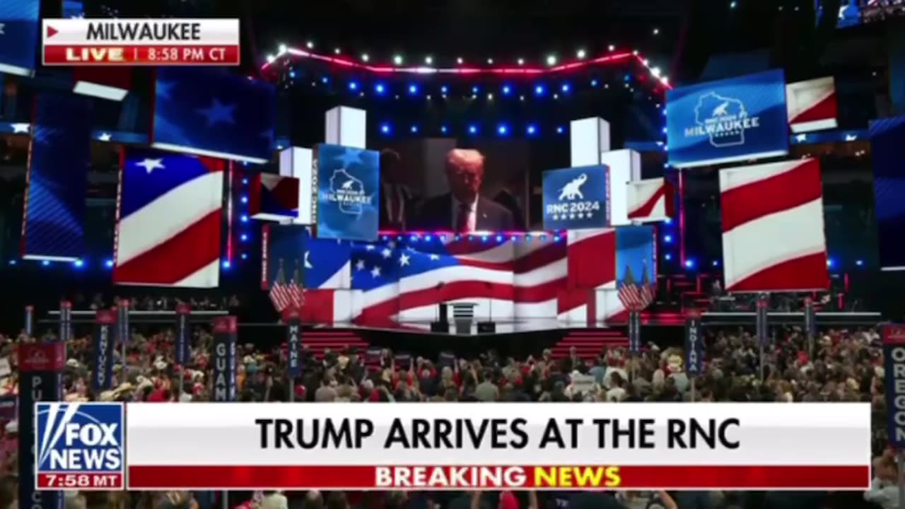 TRUMP @ RNC CONVENTION MILWAUKEE 7/15/2024 #TRUMP24