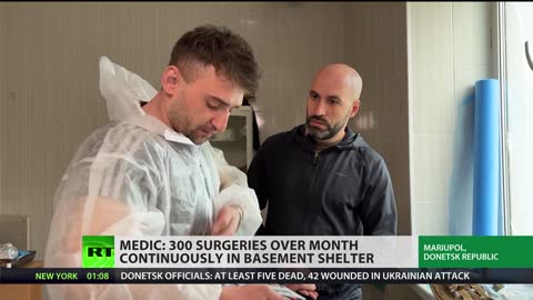 RT. Mariupol civilian life returns to normal, including for volunteers and medics