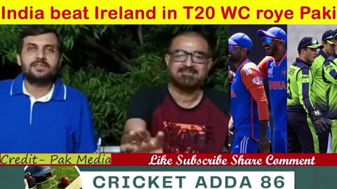 India beat Ireland in T20 WC 2024 roye Paki