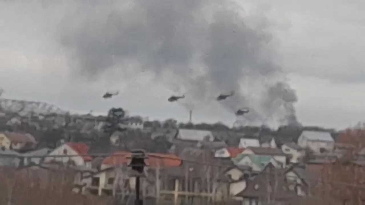 Russian attack helicopters