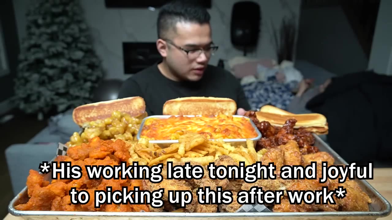 Full plater of every meat you wish for #friedchicken. #quan #podcast