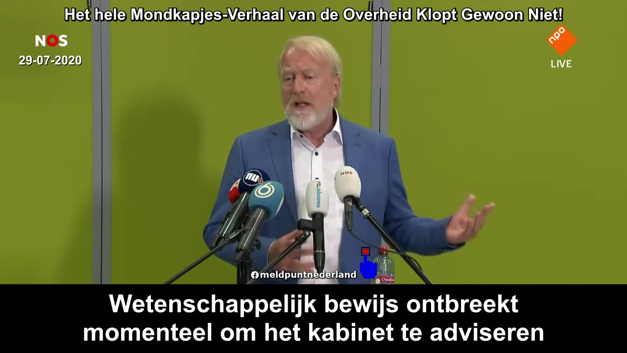 Het hele Mondkapjes-Verhaal van de Overheid Klopt Gewoon Niet!