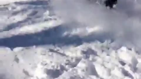 Bw ski jump running faceplant