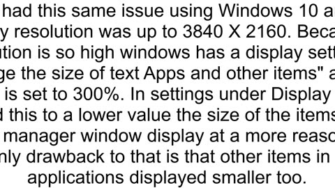 The connection manager size is too big in Visual Studio