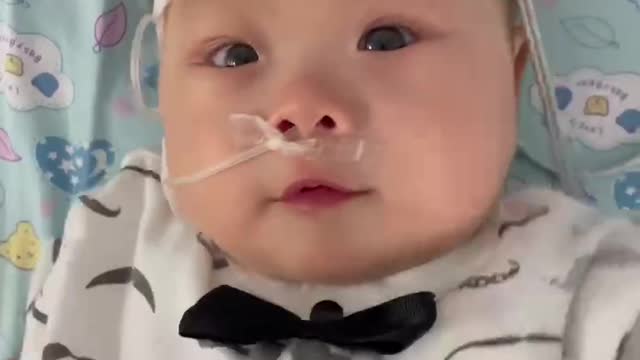 Cute Baby But He Is Sufferings Heart Problem