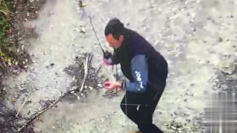 And the Ukrainian armed forces fired on him!
